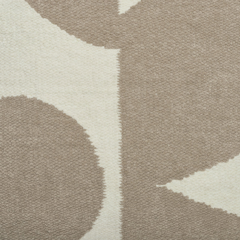 Merano Indoor Pillow, Beige/White Geometric