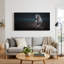 Art mural sur toile fond blanc foncé-133470361