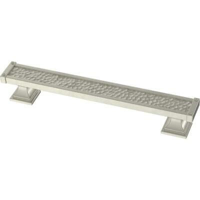5" Hammered Pull Satin Nickel