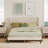 Modern Minimalist Bed Frame with Upholstered Vertical Channel Tufted Wingback Headboard-1525974200-1525888521