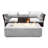 Vasil Fully Assembled 2 - Person Seating Group with Cushions