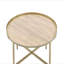 Table basse ronde moderne 1pc Modern Aesthetic