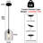 2PCS Crystal Hemisphere Pendant Light,kitchen Pendant Lighting Over Island-1940668270