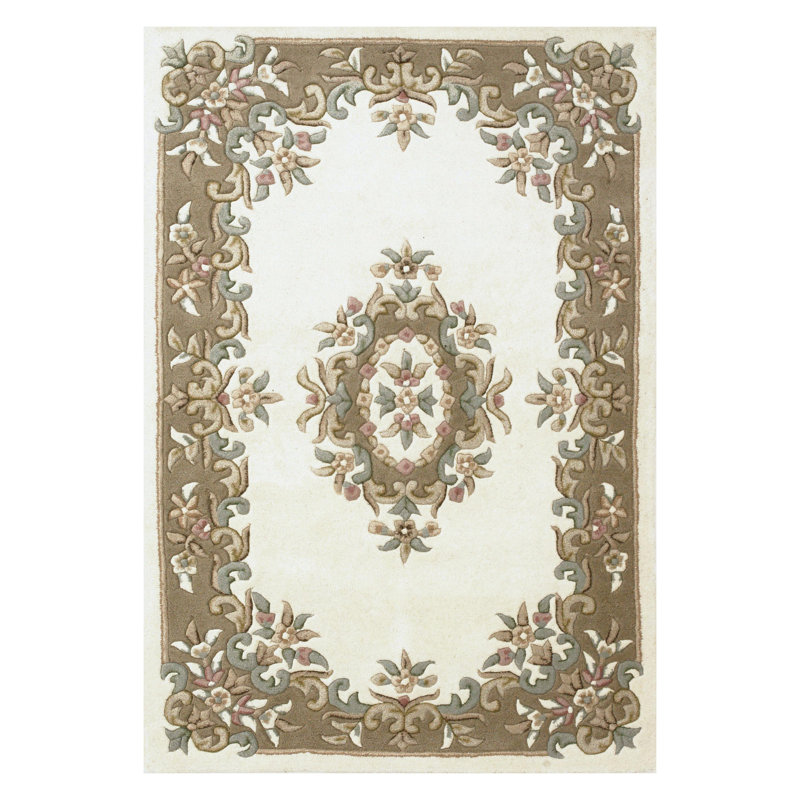Hounslow Oriental Wool Hand Tufted Area Rug, Rectangle 80 x 150cm