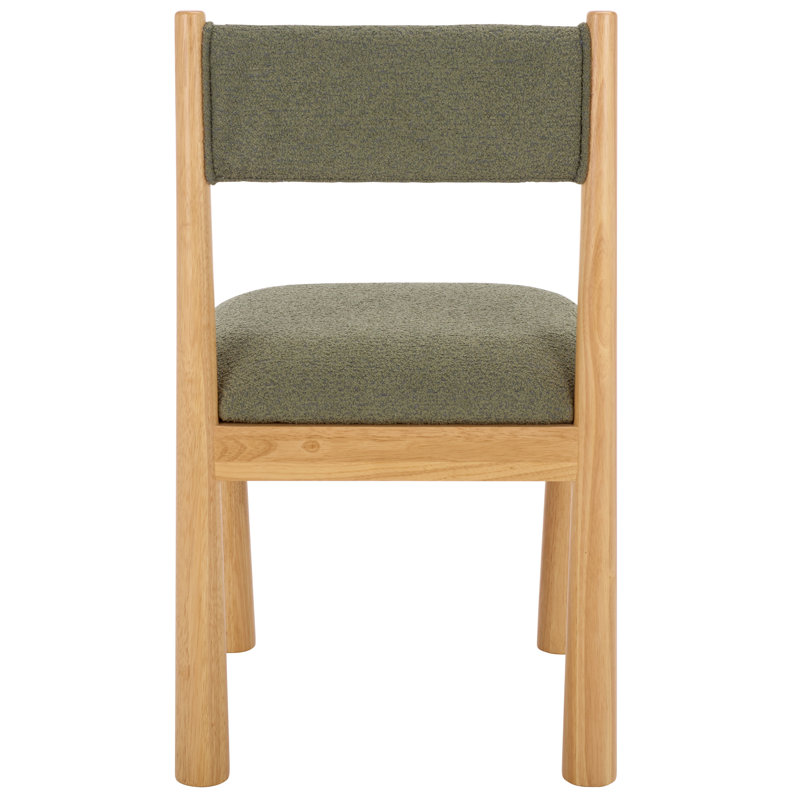 Chaise Makiko, Vert, Naturel