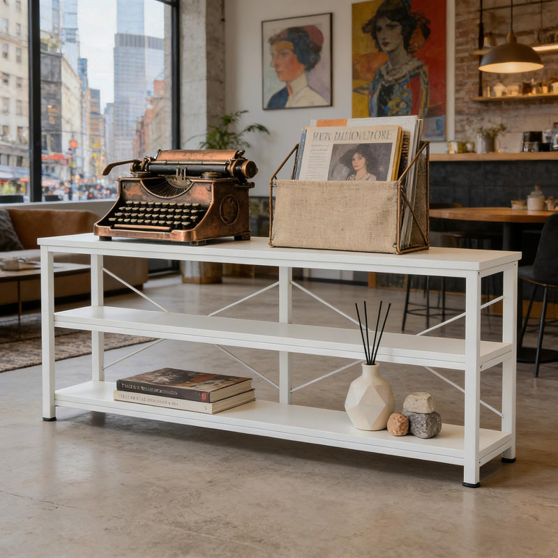 Présentoir, console, canapé, bibliothèque de rangement