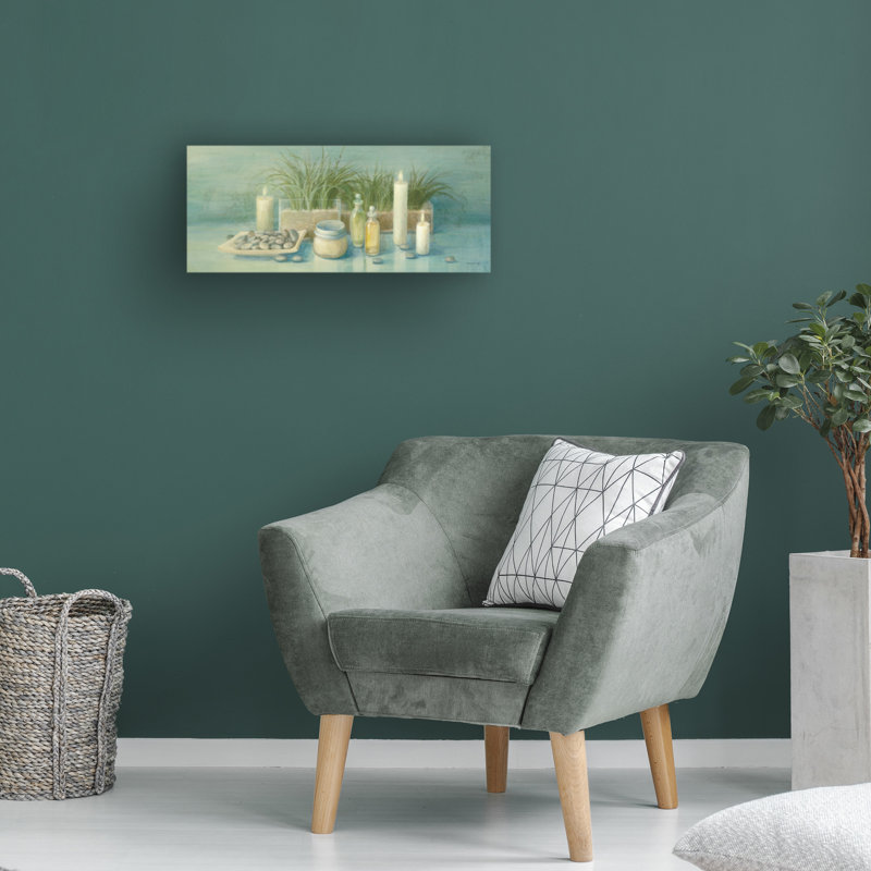 Art sur toile Danhui Nai Tranquil Spa II, H 10 po x l 24 po