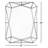Winfred Metal Flat Mirror-384129248
