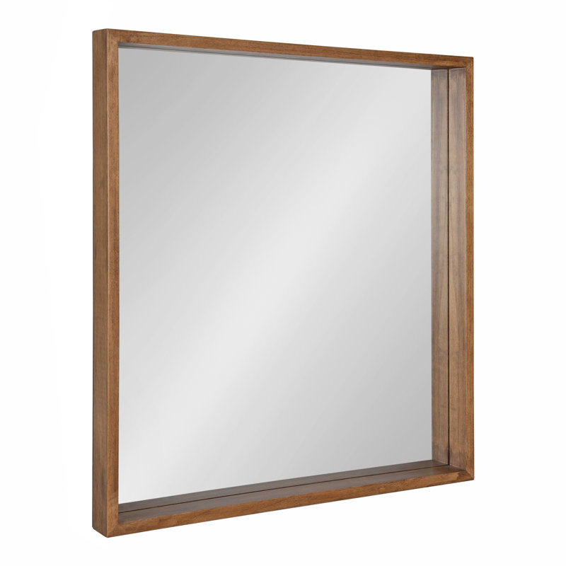 Miroir décoratif Swyn, Brun rustique