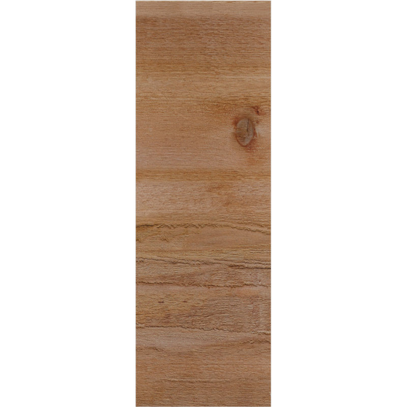 Corbeille Newport avec contre-plaque, H 18 po x l 6 po x P 14 po, Cèdre rouge, Sciage brut