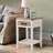 Maymona 15.7'' W Solid Wood Nightstand & End Table (Set of 2)