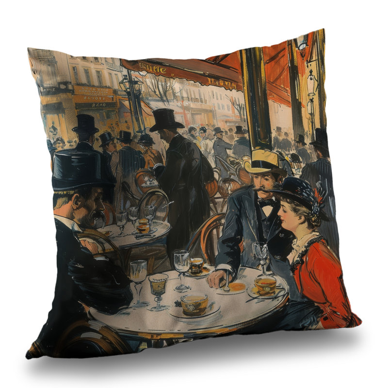Service Beige Poly Twill Throw - Elegant Home Decor Accent – Throw Pillow Cover Only, Double-Sided Print, Insert Not Included