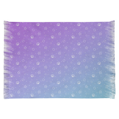 Tapis mauve/bleu coquillage Mcguigan