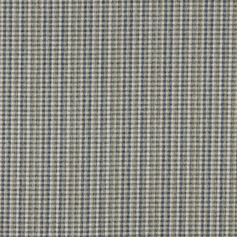 Tissu tweed écossais country, Bleu / Vert