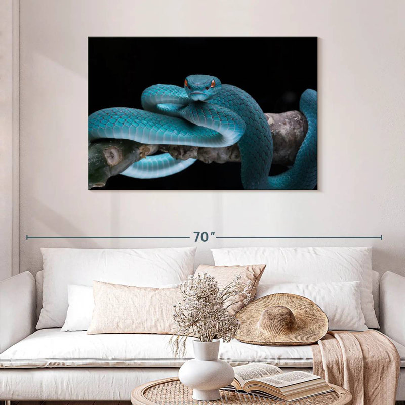 Brampt Snake On Branch, 30" H x 45" W