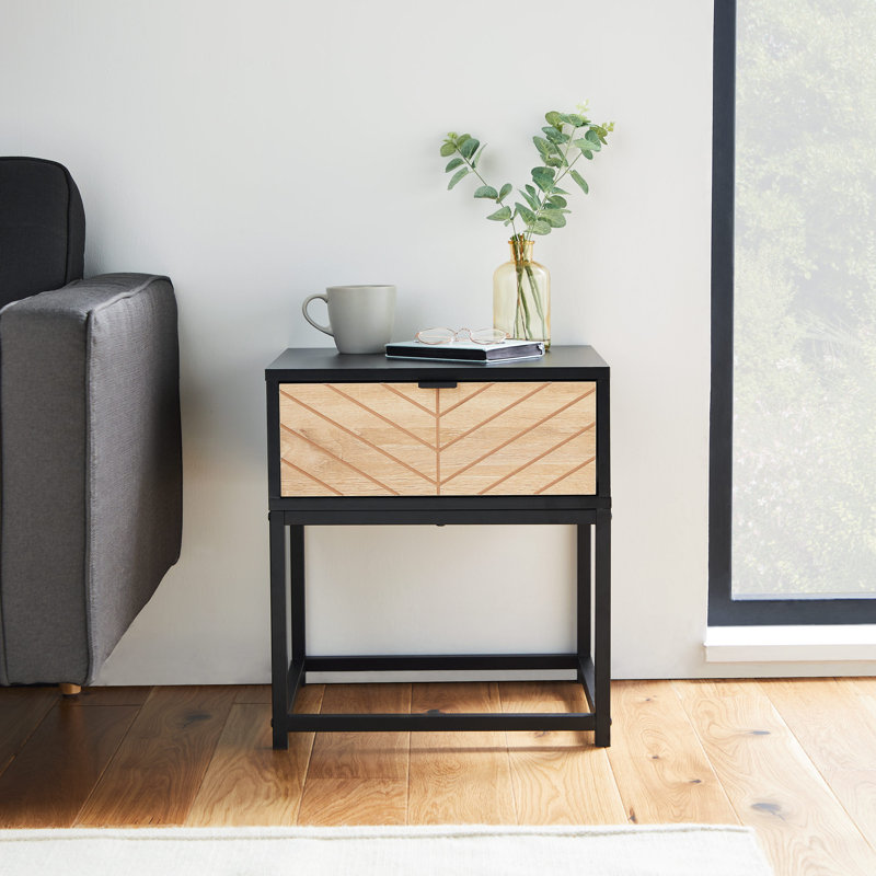 Dalton Side Table with Storage