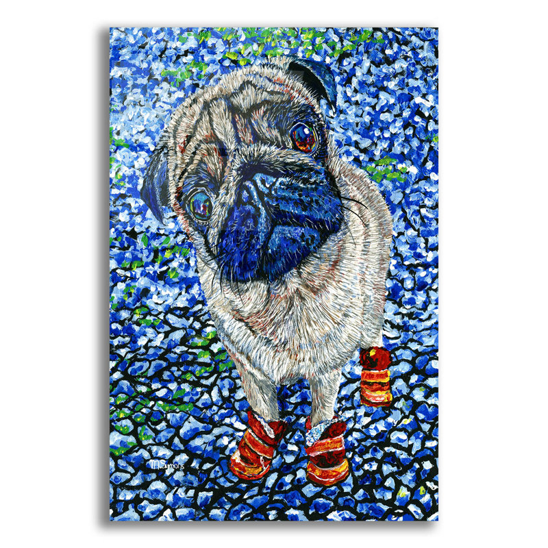 "Bottes" par Melissa Symons, H 24 po x l 16 po x P 0,2 po
