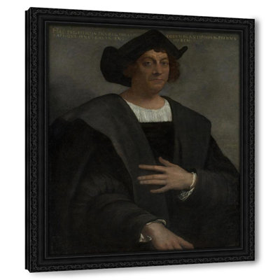 Portrait of a Man, Said to be Christopher Columbus (born about 1446, died 1506) (1519)