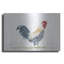 «Rooster In Watercolor» par Jean Plout, art mural en métal-755024854