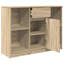 Sideboard With Drawer 101X35x76 Cm Engineered Wood-677955964