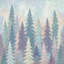 Rideaux de douche gris forêt de pin très longs-667484509-683024735
