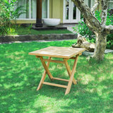 Table de bout en teck 18 po Anagnost