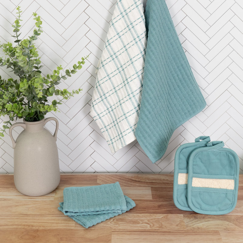 Royale Jewel Collection, Kitchen Linens Gift Set, Dew