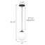 Luminaire suspendu 1 lumière Andren-727446071
