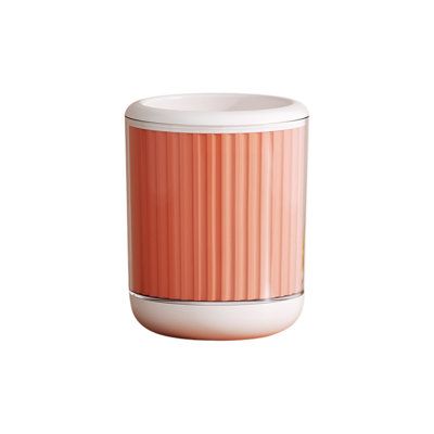 Pet Paw Wash Cup with Soft Silicone Bristles, 4.33x3.54x1.97 inches, Orange