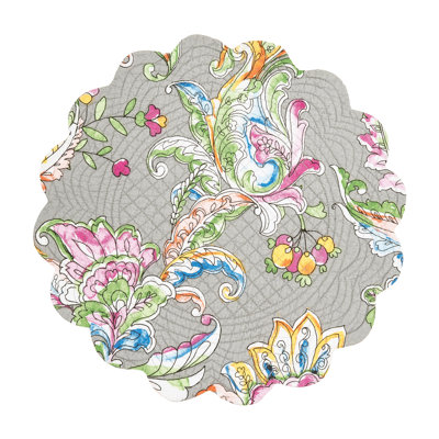 Michie 17" Quilted Cotton Placemat