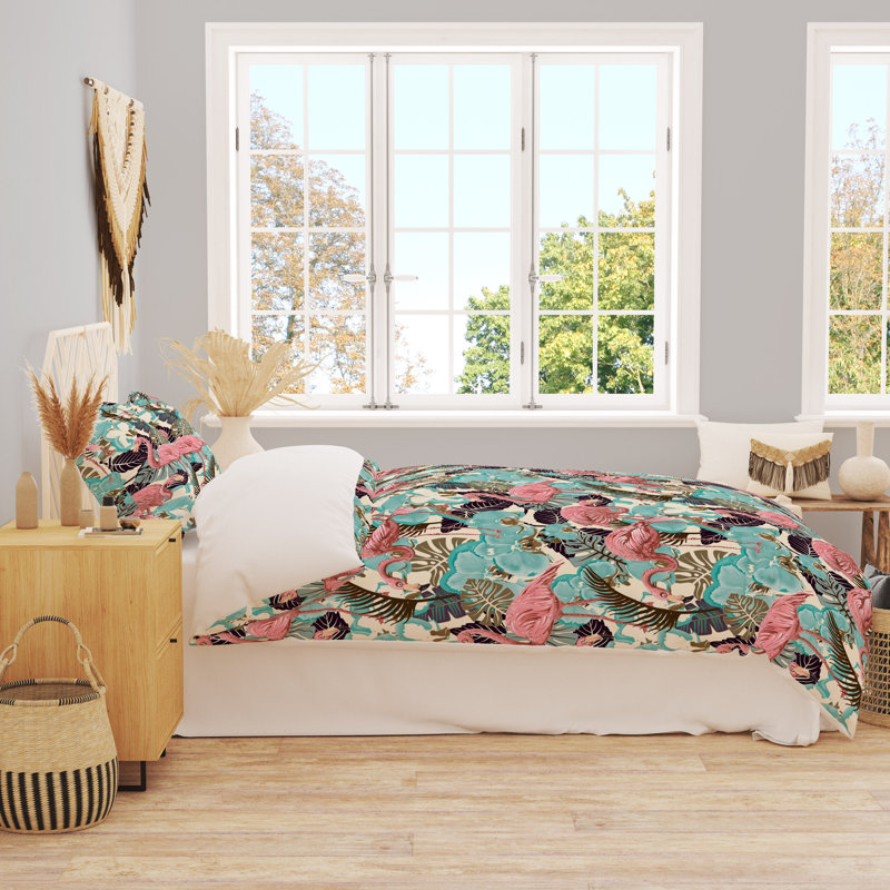 Animal Print Duvet Cover, King Duvet Cover + 2 King Shams