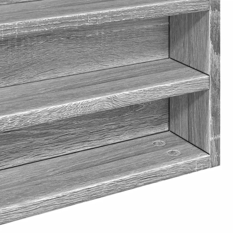 Renye Floating Shelf, Grey Sonoma