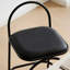 Chaise latérale à dossier plein noir (paquet de 2)-547840474-547840476