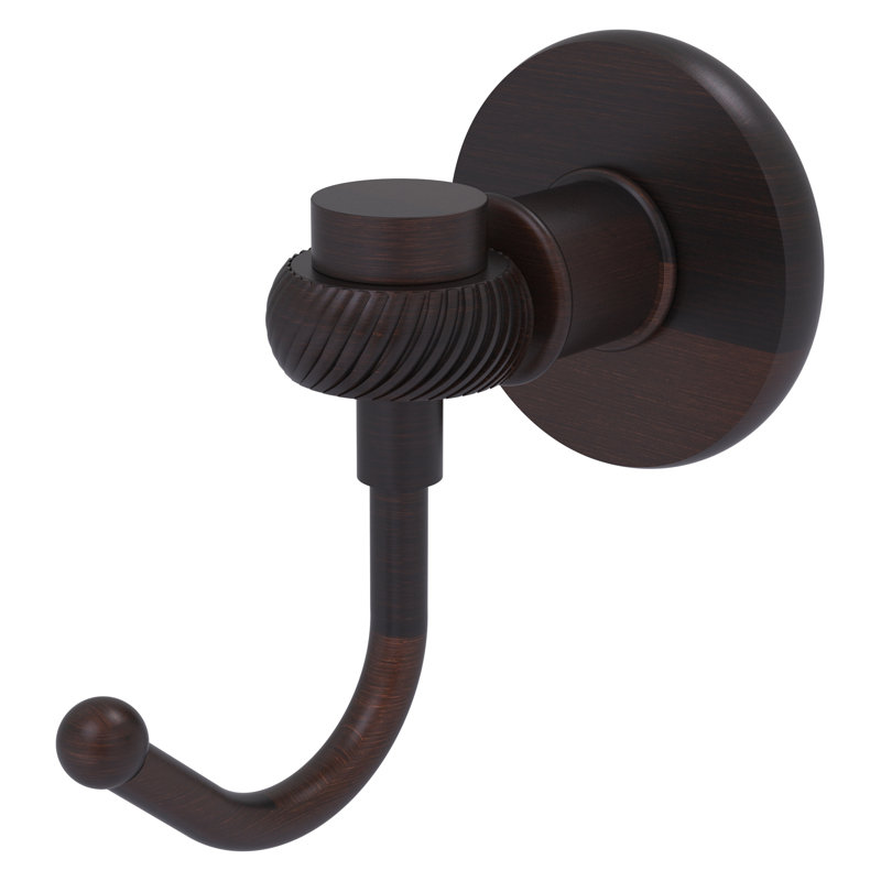 Continental Wall Mounted Towel Hook, Venetian Bronze