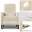 Single Reclining Chair With Adjustable Back & Footrest-929164781