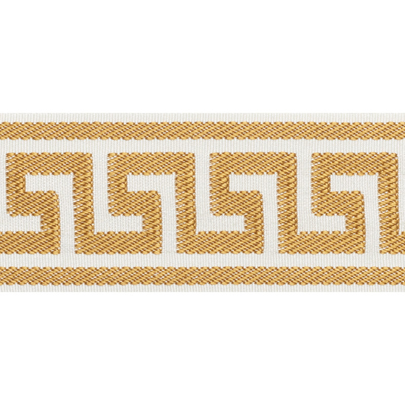 Etienne Silk Greek Key Wide, Gold