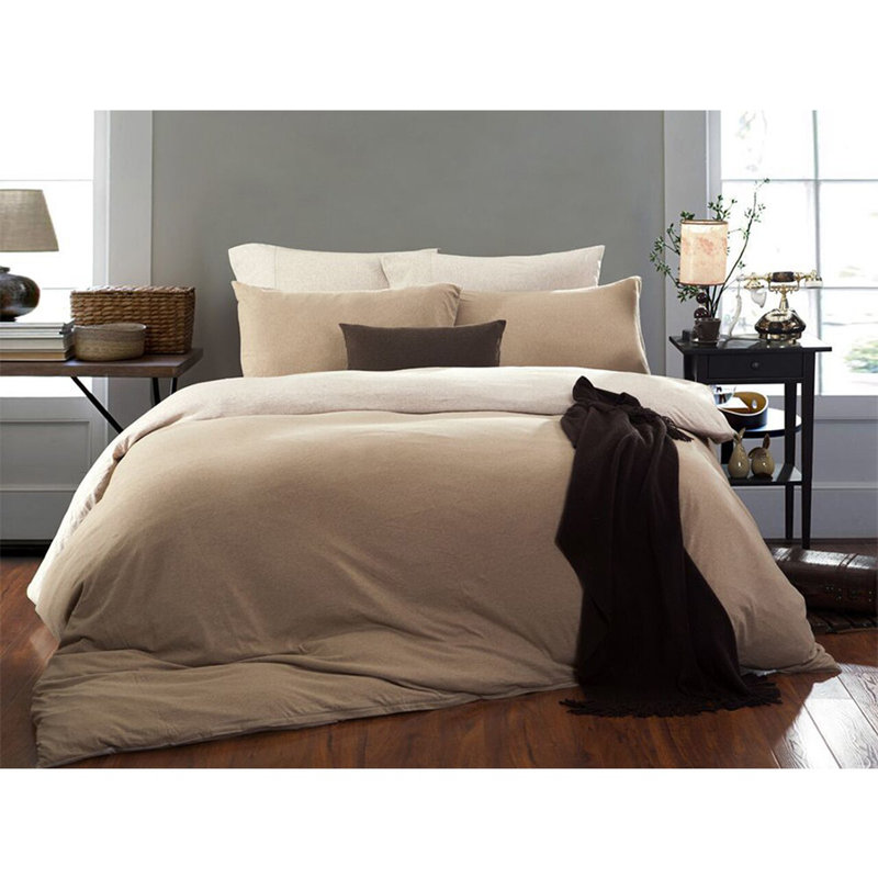 Cotton Jersey Knit Duvet Cover