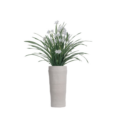 Herbe artificielle en pot 55 po