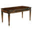 Amario 62" Wide Computer Desk, Old World Walnut Burl Finish