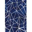Motif indigo III - Impression sur toile-990531513