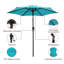Parasol de marché inclinable 90 'Amaral-213007555