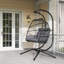Rattan Swing Chair with Stand