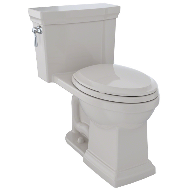 Promenade® II 1.28 GPF Elongated One-Piece Toilet (Seat Included), Sedona Beige, Left-Hand