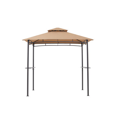 Abrahm 2.44m x 3.86m Steel BBQ Gazebo