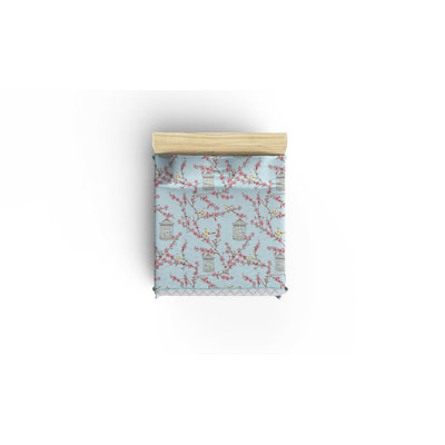 Laurena Floral Bedspread with Pillowcases