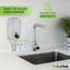 Distributeur de savon commercial en acier inoxydable
