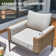 4-Piece All-Weather Rounded Outdoor Conversation Set with 5" Thick Cushions