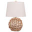 Lampe de table en rotin Brockside