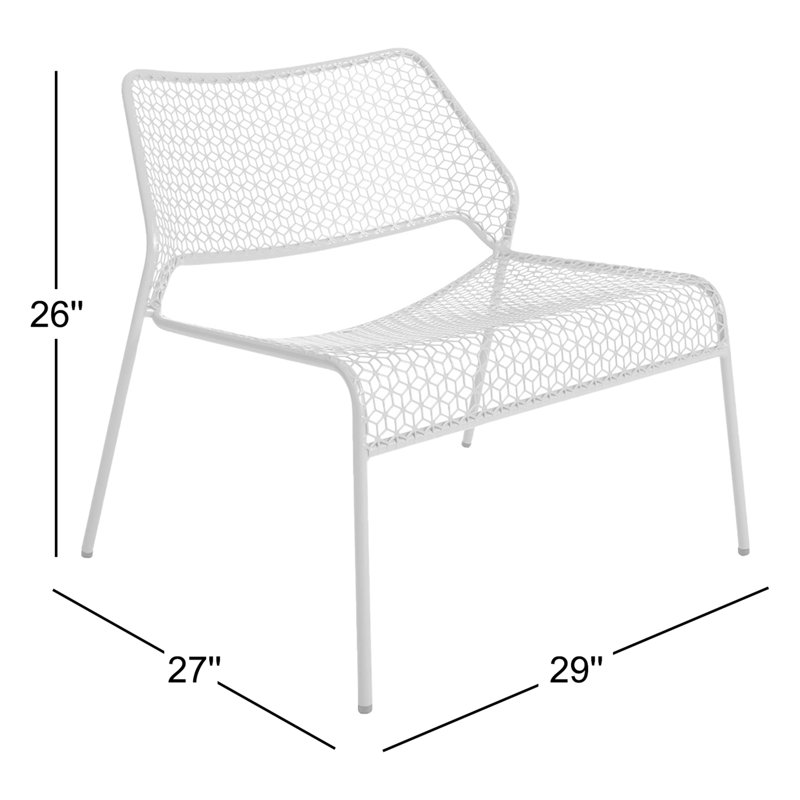 Hot Mesh Lounge Chair, Black