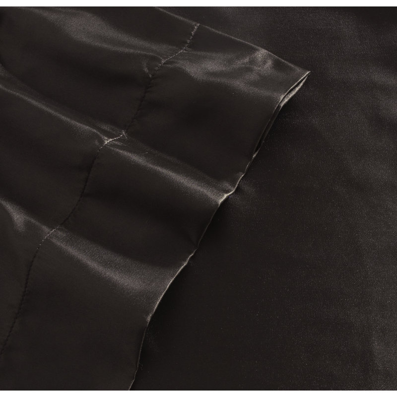 Ensemble de draps en micro-fibre, Noir, Ensemble de drap pour lit très grand avec drap-ho